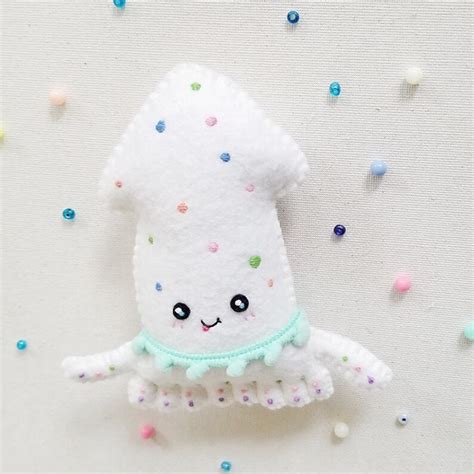 Super Cute Squid Plush | Etsy