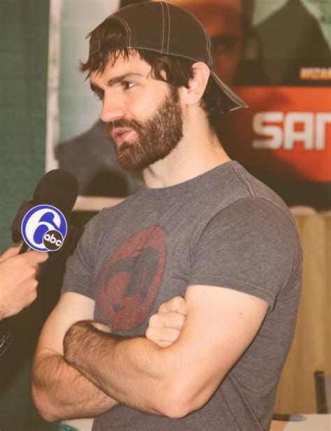 Sam Witwer with a beard looking like real life Deacon St. John. Just ...