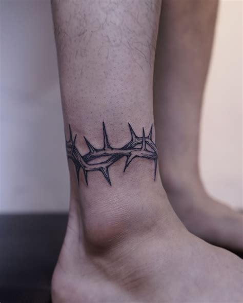 Ring of Thorns Tattoo | Thorn tattoo, Small pretty tattoos, Bug tattoo