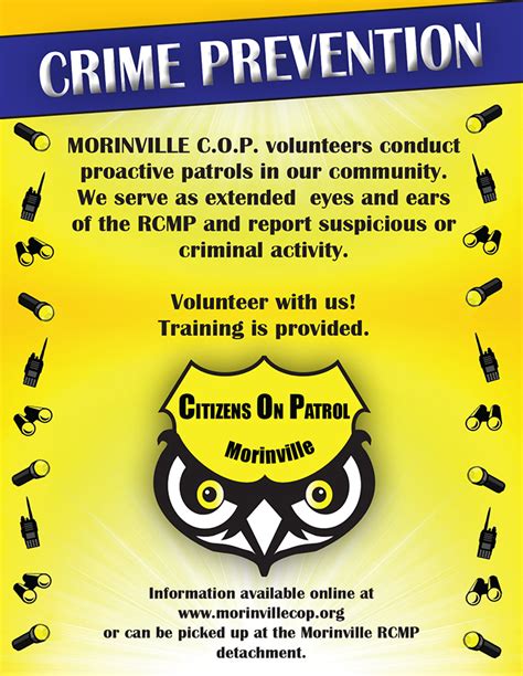 Crime Prevention Poster – Morinville News – Morinville Online