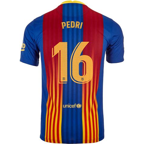 2020/21 Nike Pedri Barcelona El Clasico Jersey - SoccerPro