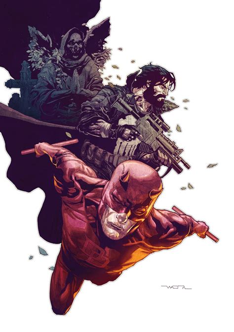 Daredevil + Punisher on Behance | Daredevil punisher, Daredevil art, Marvel daredevil