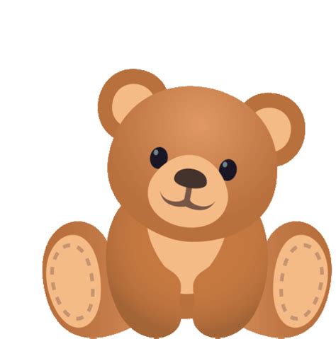 Teddy Bear Joypixels Sticker - Teddy Bear Joypixels Bear - Discover & Share GIFs