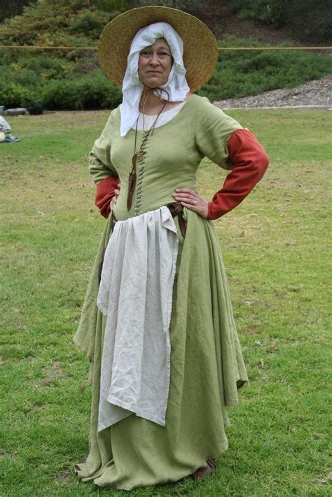 Medieval peasant woman. Double click on image to ENLARGE. | Medieval ...