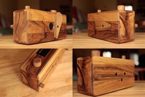 Wooden Pinhole Camera by Polish Company Noon | Pinhole camera, Pinhole photography, Camera photo