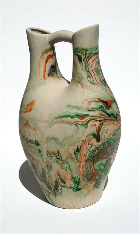 Nemadji Native American Indian Pottery Sand Jug - Wedding Vase - signed pottery | American ...