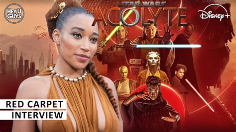 Amandla Stenberg | Star Wars: The Acolyte Premiere Interview ...