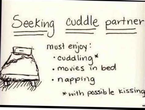 Seeking cuddle buddy.... Lol | Cuddle partner, Cuddling, Funny quotes