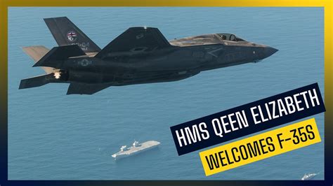 F-35s on board UK's newest aircraft carrier | We Are HMS Queen Elizabeth - YouTube