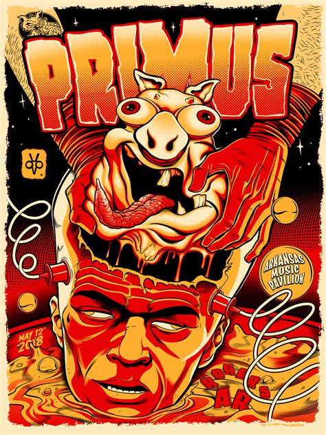 PRIMUS Gig Poster Spring 2018 :: Behance