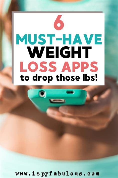 6 Awesome Weight Loss Apps To Help You Lose That Weight! - I Spy Fabulous