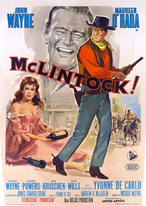 Mclintock 1963 John Wayne Movie Poster Reprint 19x12.5 - Etsy Australia