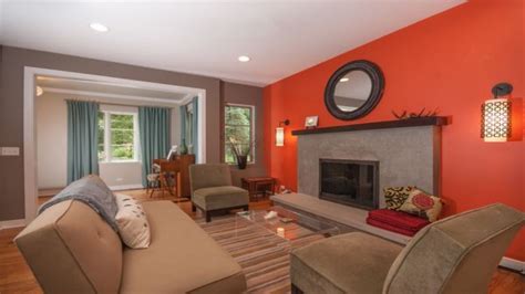 Burnt orange bedroom, peach paint colors orange paint colors for ...