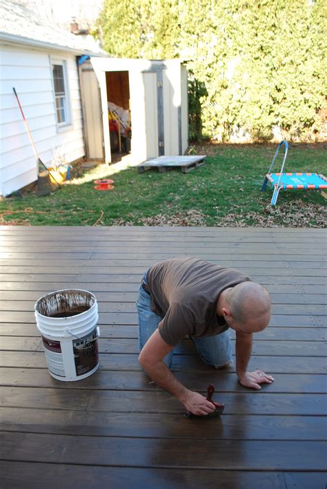 DIY STAINING A DECK - Showit Blog