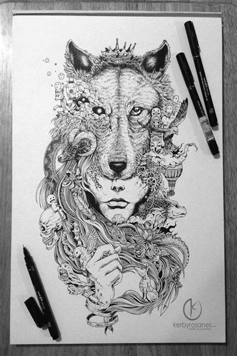 40 Imaginative Drawings Of Super Detailed Art | Detail art, Cool ...