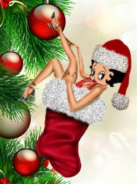 MERRY CHRISTMAS FROM BETTY BOOP … | Betty boop quotes, Black betty boop, Betty boop cartoon