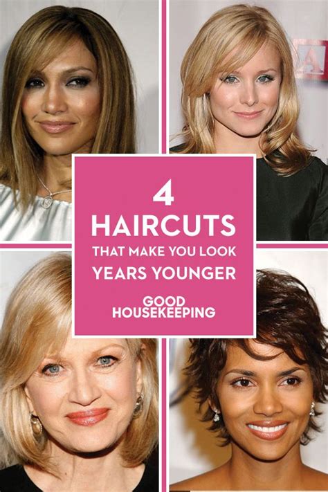 4 Haircuts That Make You Look Years Younger | Hair cuts, Younger hair ...