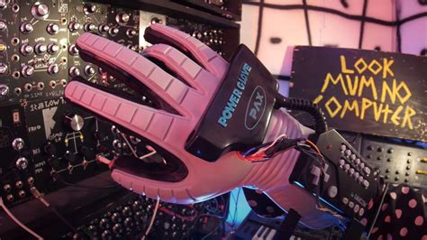 Check out this modded NES Power Glove, controls a modular synth setup