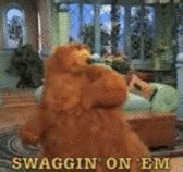 Bear Big Blue House GIF – Bear Big Blue House Swaggin On Em – Ищите GIF-файлы и обменивайтесь ими