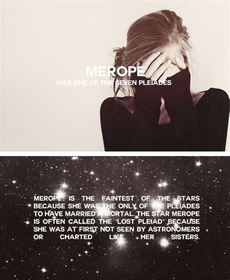 Merope - the star who married a mortal | Greek myths, Greek and roman ...