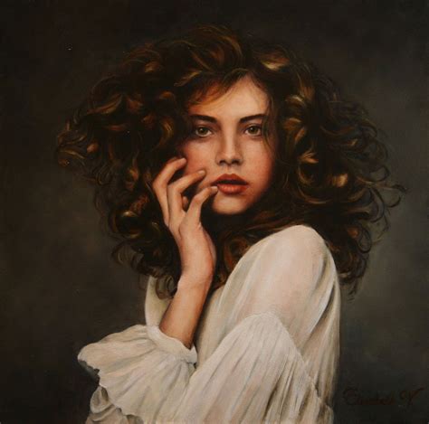 Liseth Visser | Portrait, Realism art, Woman painting