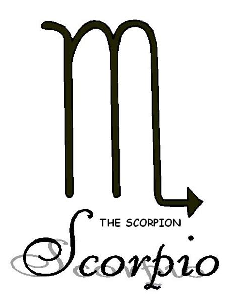 Scorpio Glyph Graphic | Glyphs, Scorpio, Graphic image