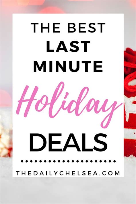 The BEST Last Minute Holiday DEALS | Blog, Fun to be one, Holiday deals