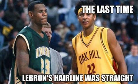 The 50 Meanest LeBron James Hairline Memes of All Time | Complex