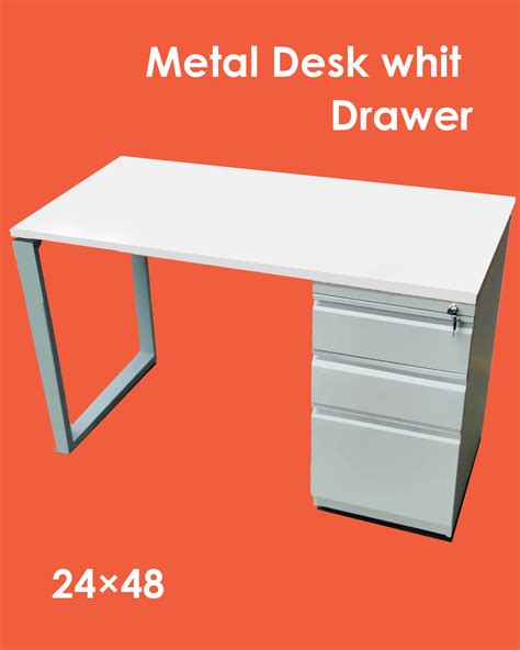 Office Desk with Drawer 24×48 – PR Office Solutions