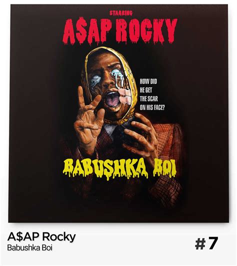 Choose Your Album Cover of Asap Rocky Printed on Premium | Etsy