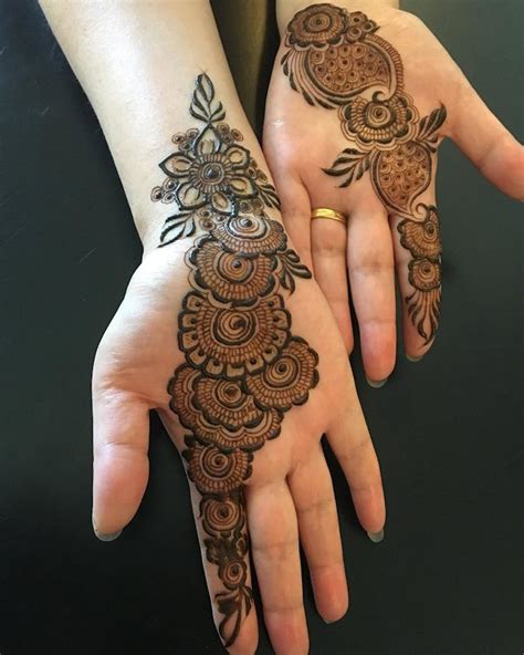 13 Simple Bengali Mehndi Design Ideas – Milan Magic