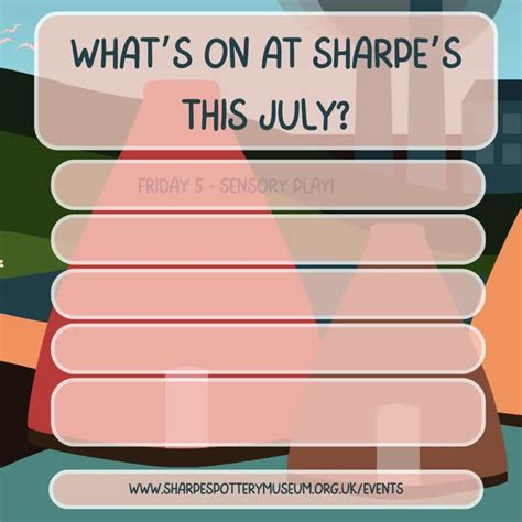 Sharpe's Pottery Museum on LinkedIn: Can you BELIEVE it's almost July?! Here's some of the fun ...