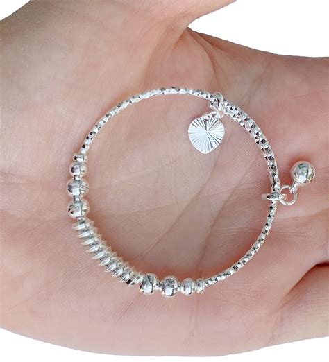 Silver Plated Baby Bracelet Baby Bracelet Silver Plated - Etsy