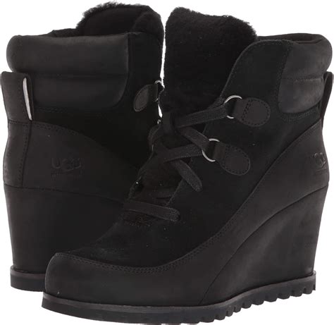 UGG Women's Valory Ankle Boot, Black, Size 9.0 oB6U | eBay