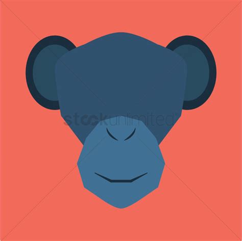 Monkey Face Silhouette at GetDrawings | Free download