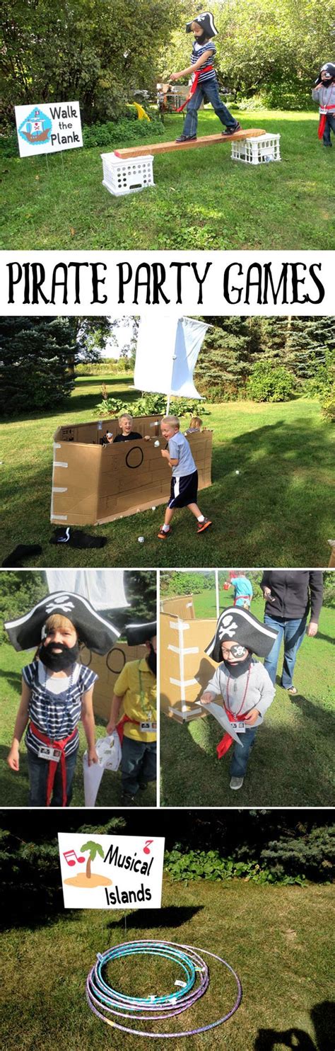 Pirate Party Ideas | Pirate party games, Pirate theme party, Pirate party