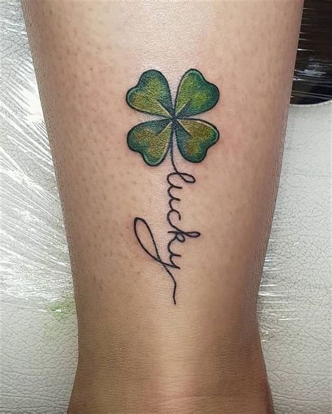 Lucky Four Leaf Clover Tattoos, The Testimony of Love 2019 - Page 26 of ...