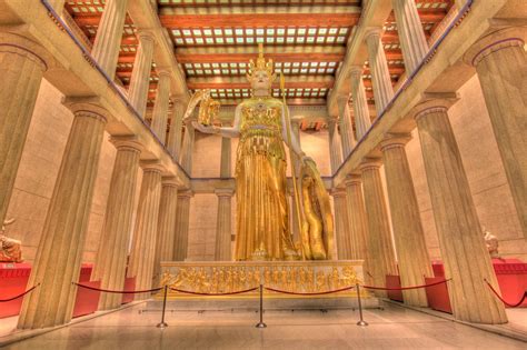 Reconstruction of statue of Athena in the Parthenon | Парфенон, Афины, Греция