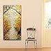 Amazon.com: Asdam Art-Tree Vertical Wall Art Abstract Canvas Paintings Landscape Art Yellow ...