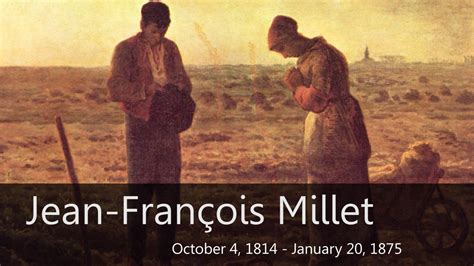 Millet Biography from Goodbye-Art Academy | Jean francois millet, Art ...