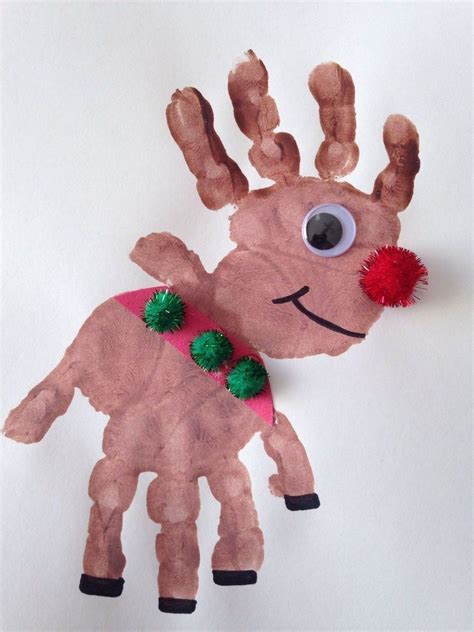 Cute And Fun Christmas Handprint And Footprint Crafts For Kids (7 ...