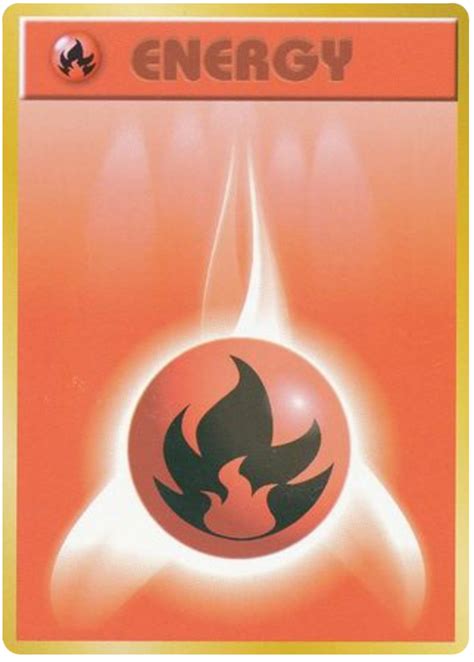 Fire Energy - Expansion Pack Pokemon Card