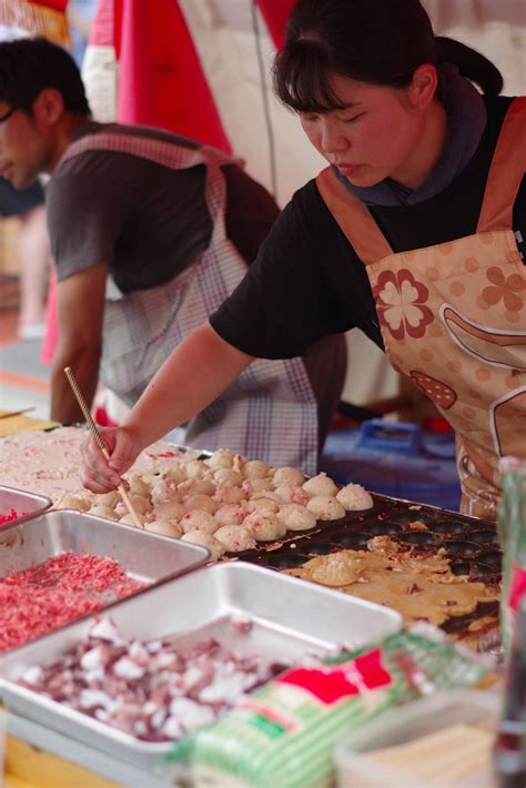 Takoyaki at a summer festival : r/JapaneseFood