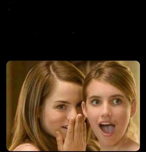 Whispering girls Blank Meme Template Clean Funny Memes, Funny Friday ...