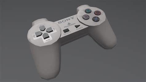 Sony Playstation One Controller - 3D model by synthetic worlds (@syntheticworlds) [972c17a ...