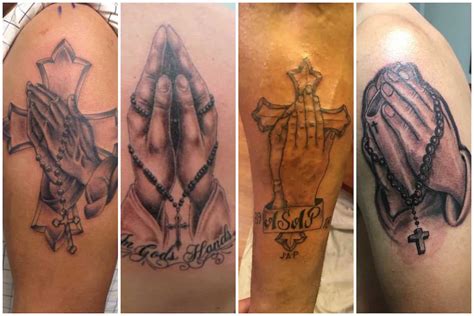 Update 61+ prayer hands tattoo on chest latest - in.cdgdbentre