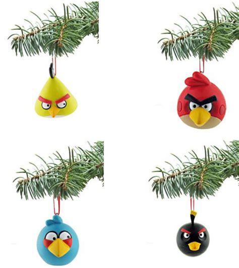 Angry Birds Christmas Tree Ornaments | DESIGN FETISH
