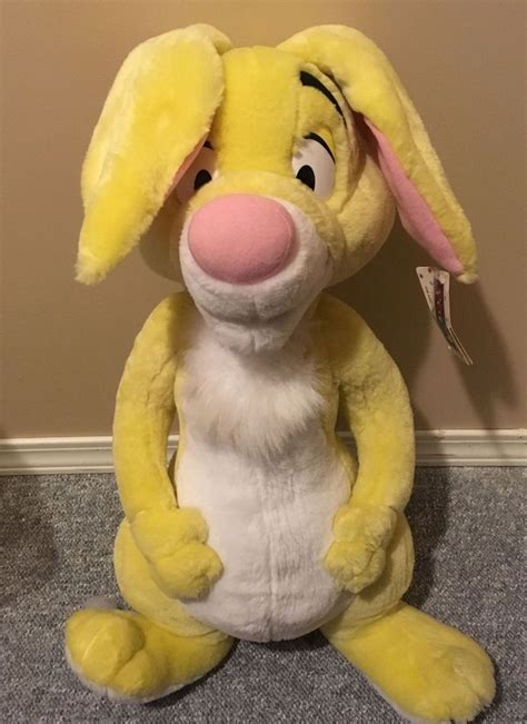 RARE LARGE 30" Disney Winnie the Pooh Rabbit Plush by Mattel w/Tag! #Mattel | Disney plush ...