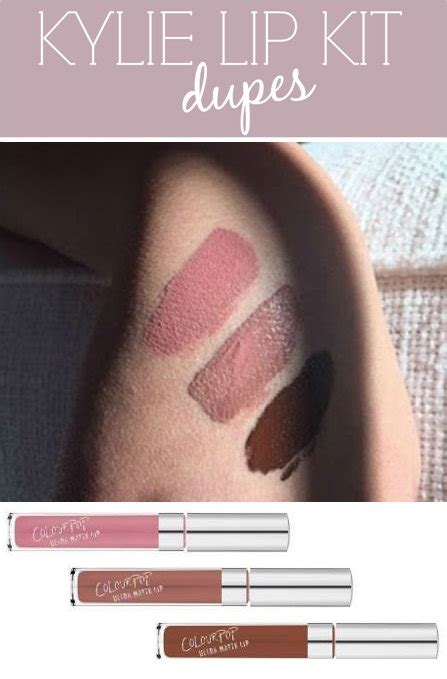 Kylie Jenner Lip Kit Dupes - The Dumbbelle