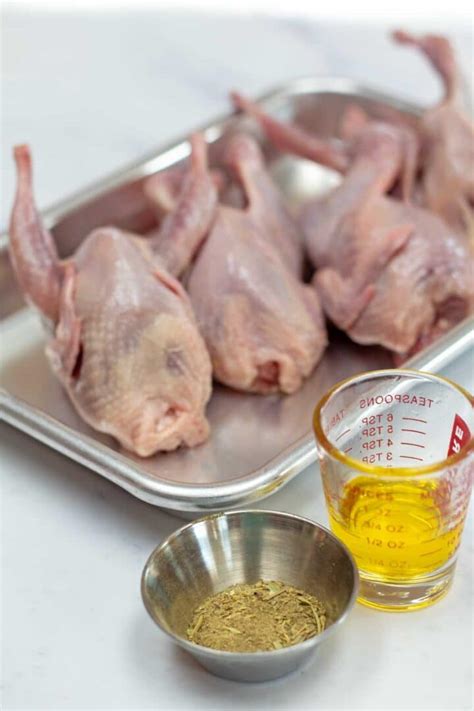 Roasted Quail: Simple Cast Iron Roasted Quails Recipe